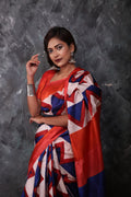 Multicolor Silk Saree