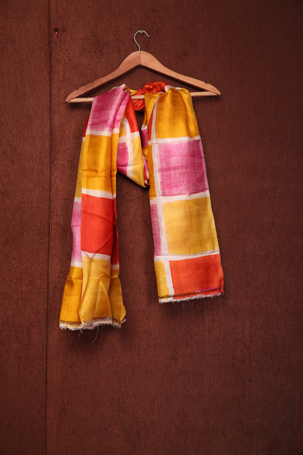Multi Color Silk Duppata